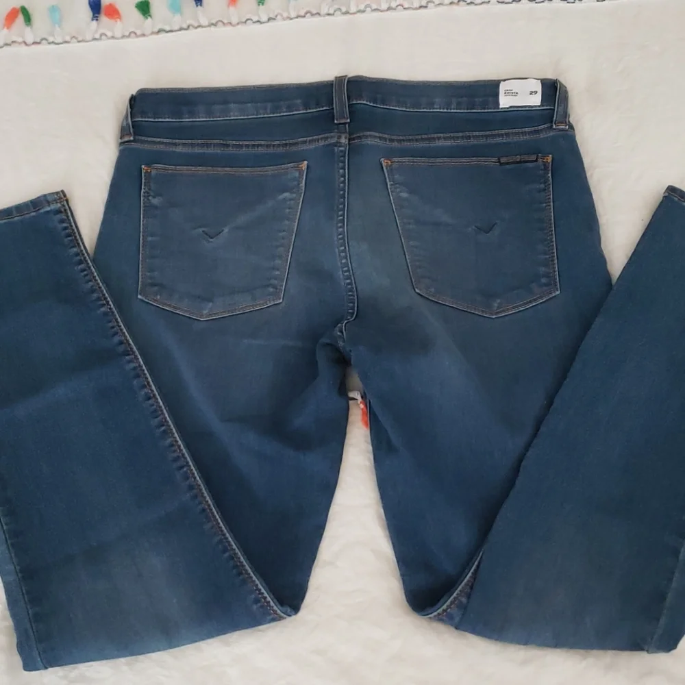 Hudson Crop Krista Super Skinny Jeans